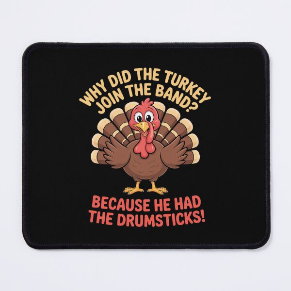 Item preview, Funny Thanksgiving Joke Turkey Drumsticks Band Drummer 2  designed and sold by RuthGAArt.