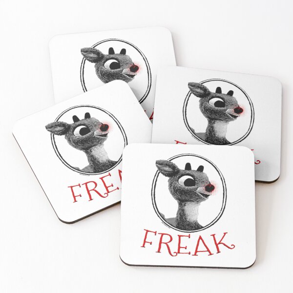 Item preview, FREAK Rudolph the Red Nosed Reindeer Christmas Parody designed and sold by peggycantu.