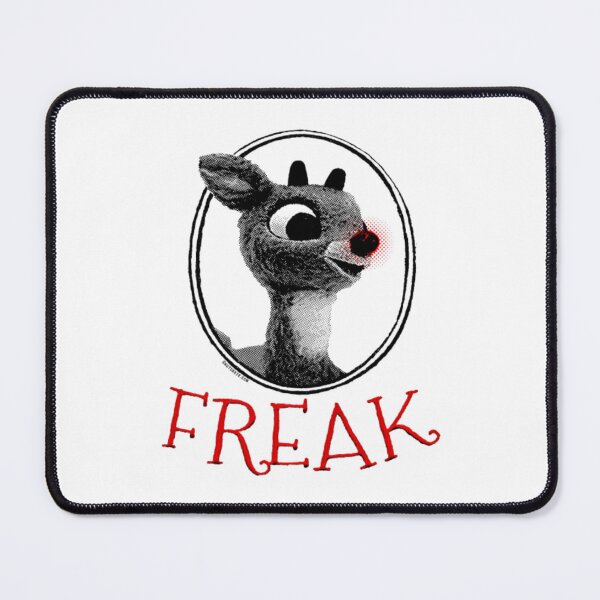 Item preview, FREAK Rudolph the Red Nosed Reindeer Christmas Parody designed and sold by peggycantu.