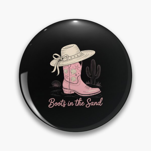 Item preview, Boots in The Sand Western Cowgirl Beach Country Coastal designed and sold by GasVille.