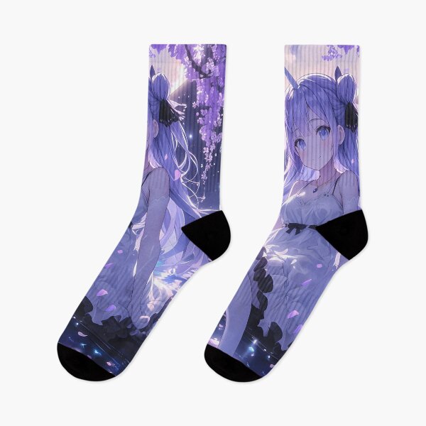 Item preview, Pastel Wisteria Moon Unicorn Azur Lane Fantasy Night Serenity Soft Glow designed and sold by Raslbazola.