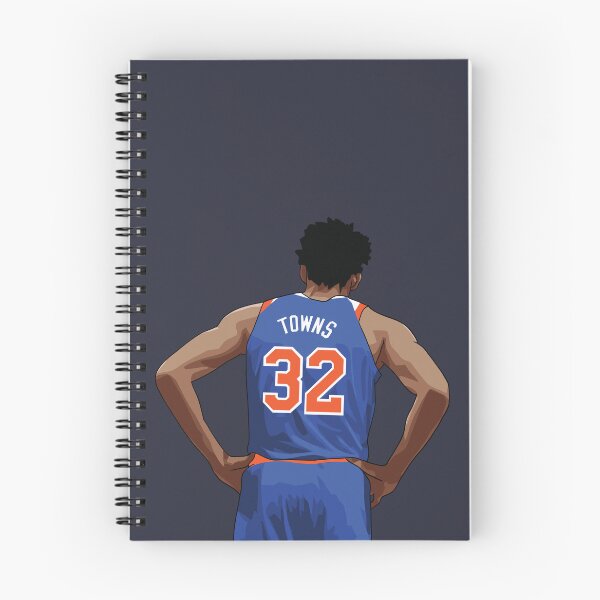 Item preview, Karl-Anthony Towns Vector Espalda Arriba Cintura Azul Qiangy designed and sold by qiangdade.