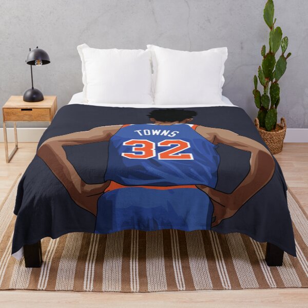 Item preview, Karl-Anthony Towns Vector Back Above Waist Blue Qiangy designed and sold by qiangdade.
