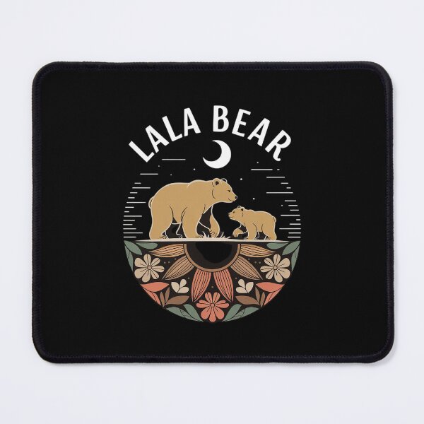 Item preview, Lala Bear Floral Matching Family Funny Grandma Bear Boho designed and sold by RoyTill0Art.