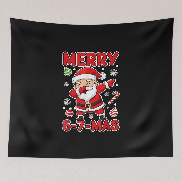 Item preview, Merry 6-7-Mas Santa Dab Funny Christmas Design designed and sold by MOHITSALVI.