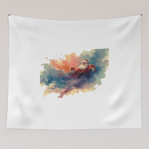 Item preview, Christmas Special Watercolor Design (Santa Claus) designed and sold by NAIRVANA.
