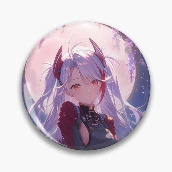 Item preview, Enchanted Wisteria Moon Prinz Eugen Azur Lane Fantasy Night Glow Charm designed and sold by Raslbazola.