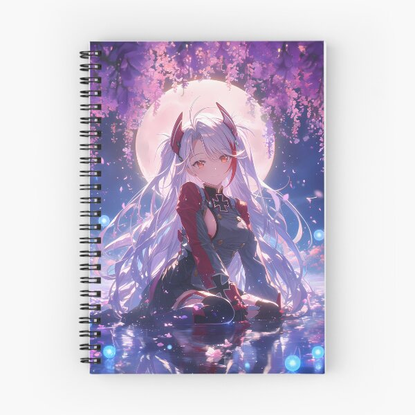Item preview, Enchanted Wisteria Moon Prinz Eugen Azur Lane Fantasy Night Glow Charm designed and sold by Raslbazola.
