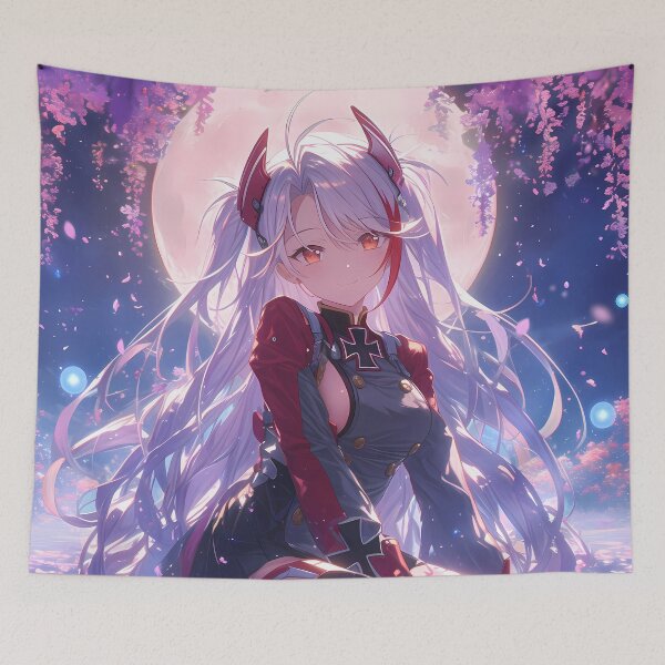 Item preview, Enchanted Wisteria Moon Prinz Eugen Azur Lane Fantasy Night Glow Charm designed and sold by Raslbazola.