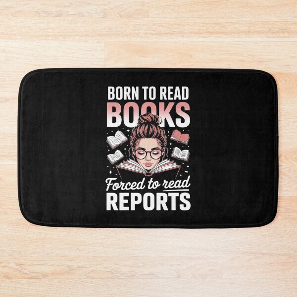 Item preview, Born to Read Books Forced to Read Reports designed and sold by GasVille.