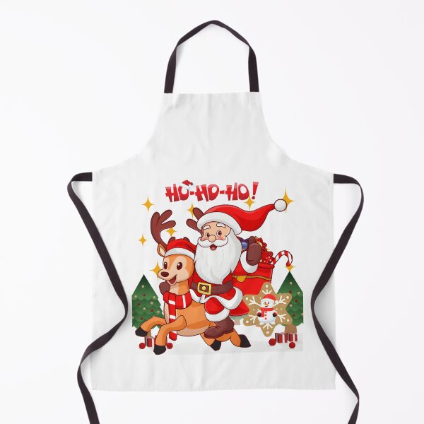 Item preview, Ho-Ho-Ho Santa Ride – Cute Christmas Cartoon Design designed and sold by PixelInfinite.