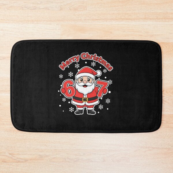 Item preview, Merry Christmas 67 Santa Funny Number  designed and sold by MOHITSALVI.