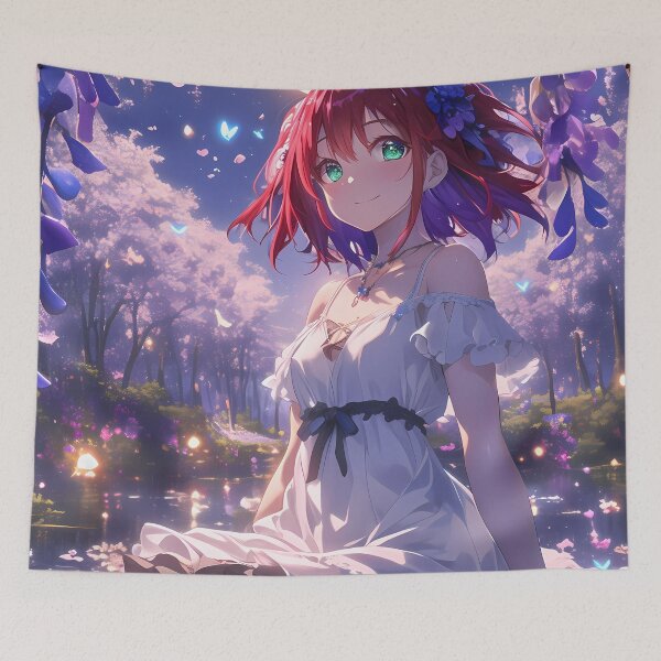 Item preview, Chise Hatori Ancient Magus Bride Wisteria Moonlight Sakura Fantasy Anime Girl designed and sold by Raslbazola.
