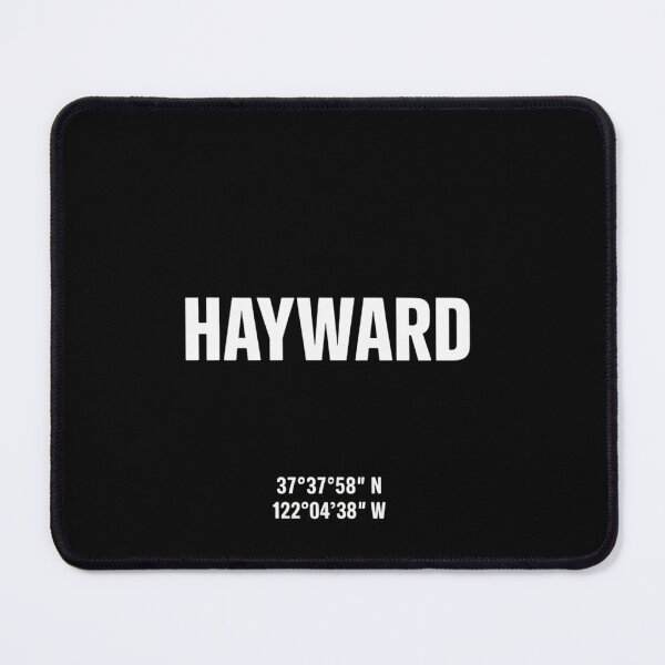 Item preview, HAYWARD CA CALIFORNIA Funny City Coordinates Home Roots designed and sold by milanforbes.