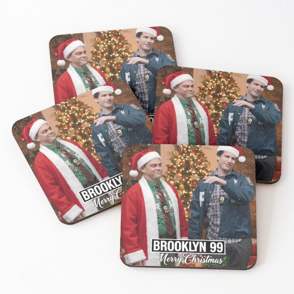 Item preview, Funny Detective Duo in Christmas Outfits – Hilarious Holiday Comedy Art designed and sold by Artistic canvas store.