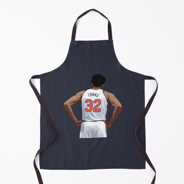 Item preview, Karl-Anthony Towns Vector Back Above Waist White Qiangy designed and sold by qiangdade.