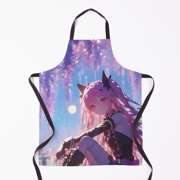 Item preview, Krul Tepes Seraph Of The End Wisteria Moonlight Fantasy Sakura Night Anime Girl designed and sold by Raslbazola.