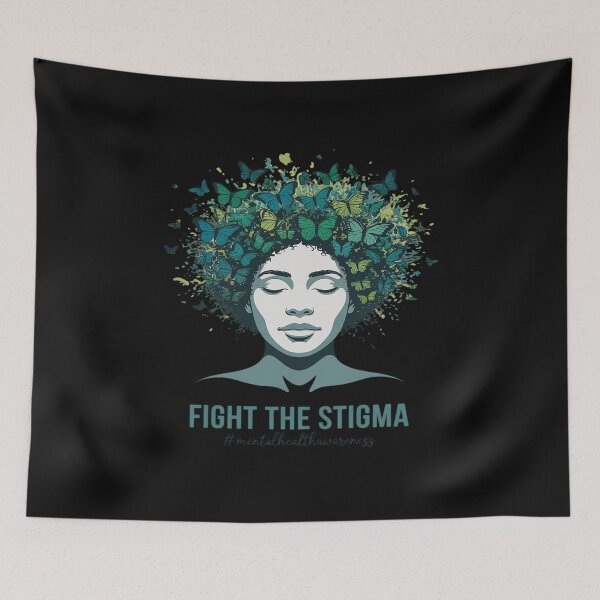 Item preview, Mental Health Awareness Month Fight The Stigma Positive Zit designed and sold by TAYLOROUSDALE.
