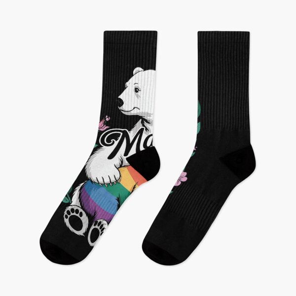 Item preview, LGBTQ Mama Bear Progress Pride Flag Gay Equal Rights Rainbow  designed and sold by RsFilsingerArt.