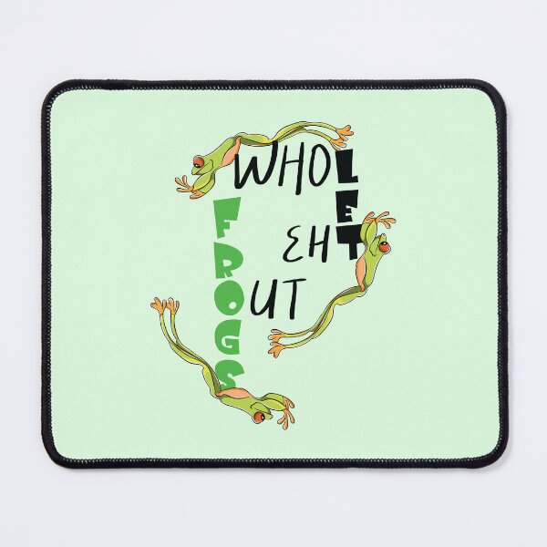 Item preview, Leaping Frog Illustration – Playful Nature Art designed and sold by Cosmodoody.