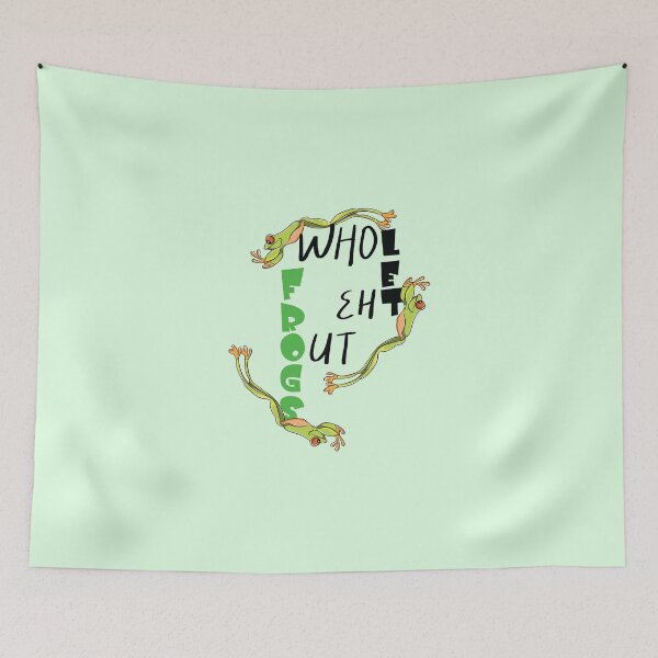 Item preview, Leaping Frog Illustration – Playful Nature Art designed and sold by Cosmodoody.