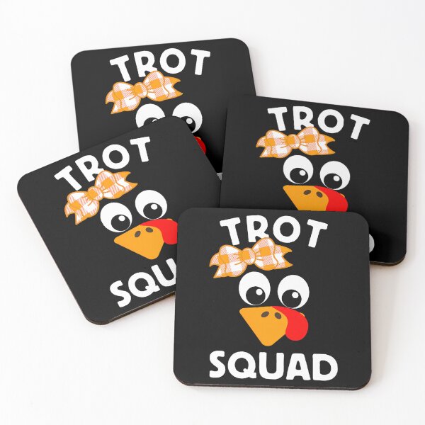 Item preview, Thanksgiving Squad Cute Happy Fall Gobble 80s Trot designed and sold by CalvinVanAuken.