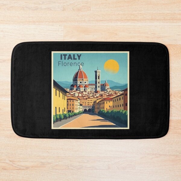 Item preview, A Nostalgic Classic Travel Poster – Italy Florence designed and sold by Blok45.
