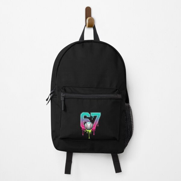 Item preview, Neon Melt Baseball Number 67 designed and sold by MOHITSALVI.