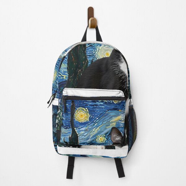Item preview, Starry Night Cat - Van Gogh Inspired designed and sold by Examp1887.