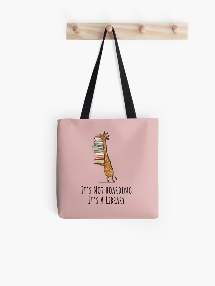 library book tote bag