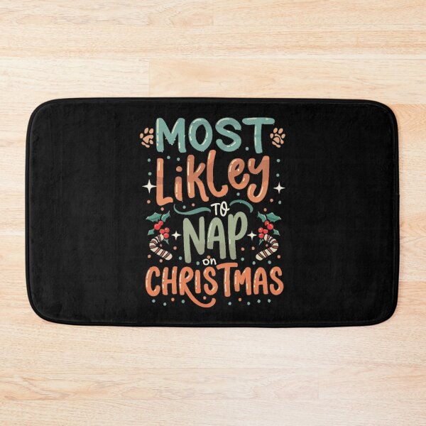 Item preview, To Likely Santa Take Nap Most A Funny Classic Christmas designed and sold by ChrisMccarro.