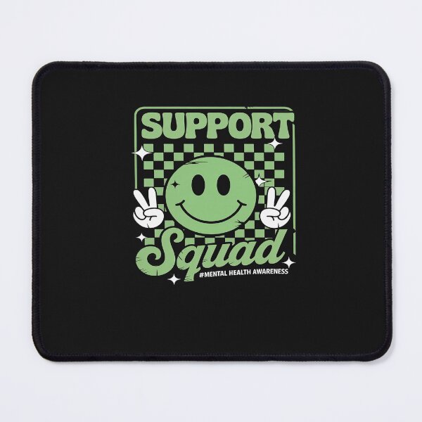 Item preview, Mental Health Matters Awareness Support Squad Green Ribbon designed and sold by TAYLOROUSDALE.