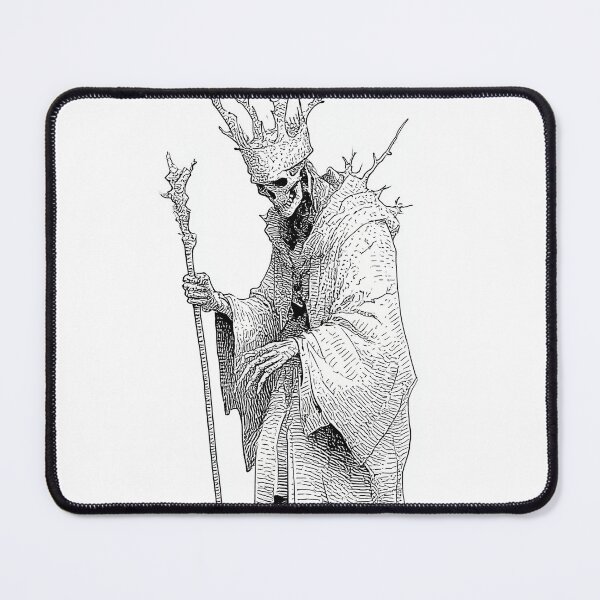 Item preview, Thorn-Crowned Skeleton Sage Illustration designed and sold by t5uisiu.