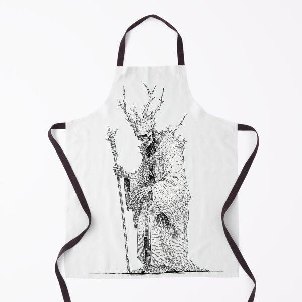 Item preview, Thorn-Crowned Skeleton Sage Illustration designed and sold by t5uisiu.