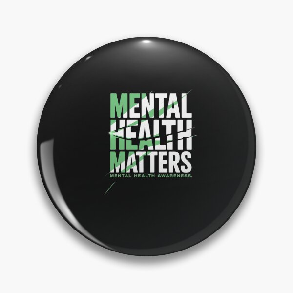 Item preview, Mental Health Matters Green Ribon Mental Health Awareness designed and sold by TAYLOROUSDALE.