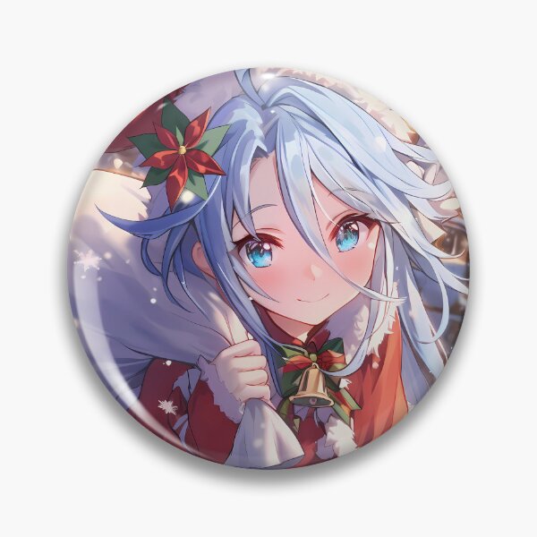 Item preview, Shefi Princess Connect Christmas Winter Fantasy Santa Claus Night Anime Girl Town designed and sold by Raslbazola.