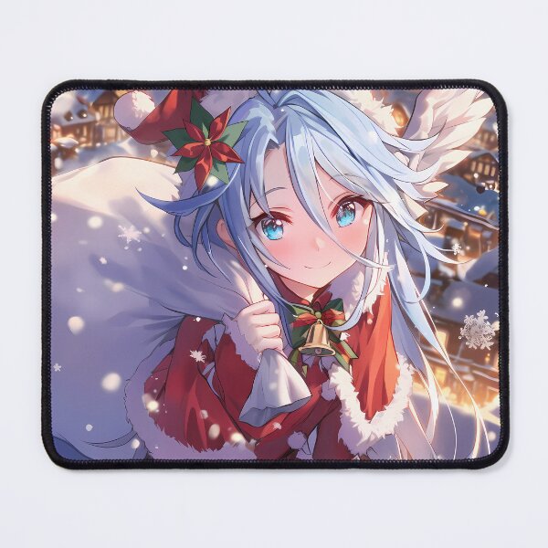 Item preview, Shefi Princess Connect Christmas Winter Fantasy Santa Claus Night Anime Girl Town designed and sold by Raslbazola.