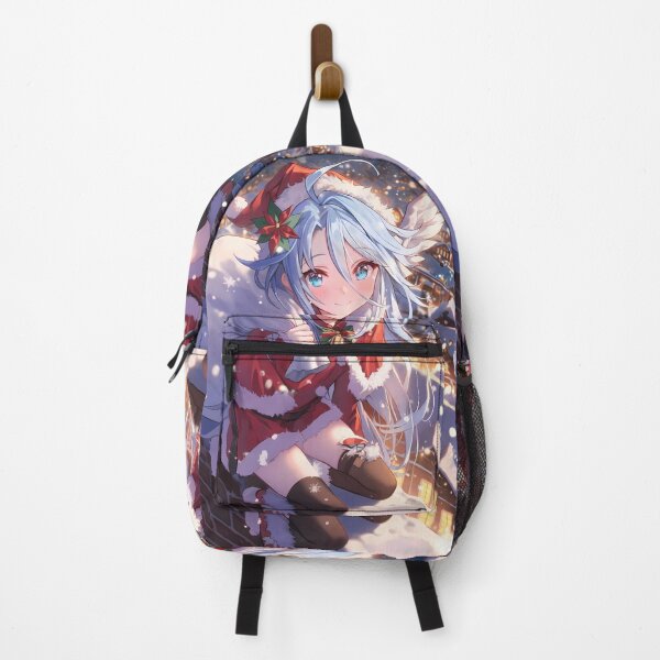 Item preview, Shefi Princess Connect Christmas Winter Fantasy Santa Claus Night Anime Girl Town designed and sold by Raslbazola.
