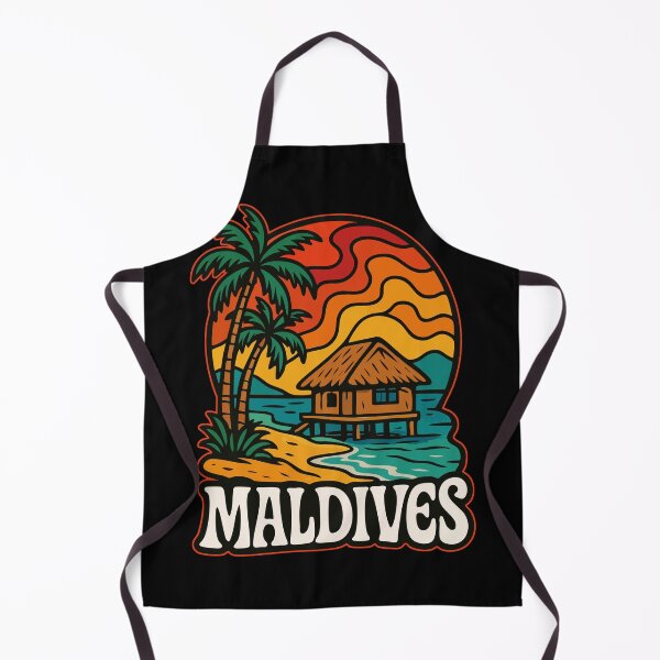 Item preview, Maldives Beach Trippy Art Travel designed and sold by TomFrontierArt.