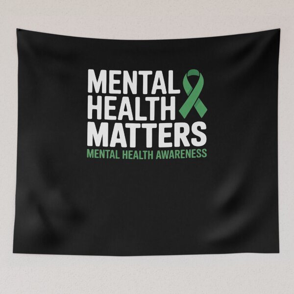 Item preview, Mental Health Matters Men Women Kids Mental Health Awareness designed and sold by TAYLOROUSDALE.