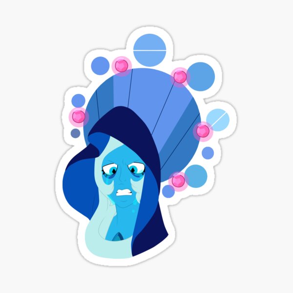 Blue Diamond Stickers for Sale