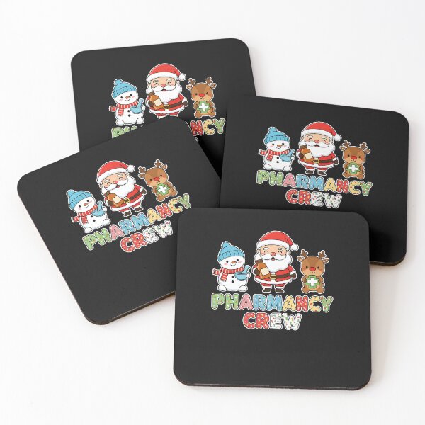 Item preview, Pharmacy Crew Christmas Cute Pills Snowman Santa Reindeer designed and sold by MOHITSALVI.