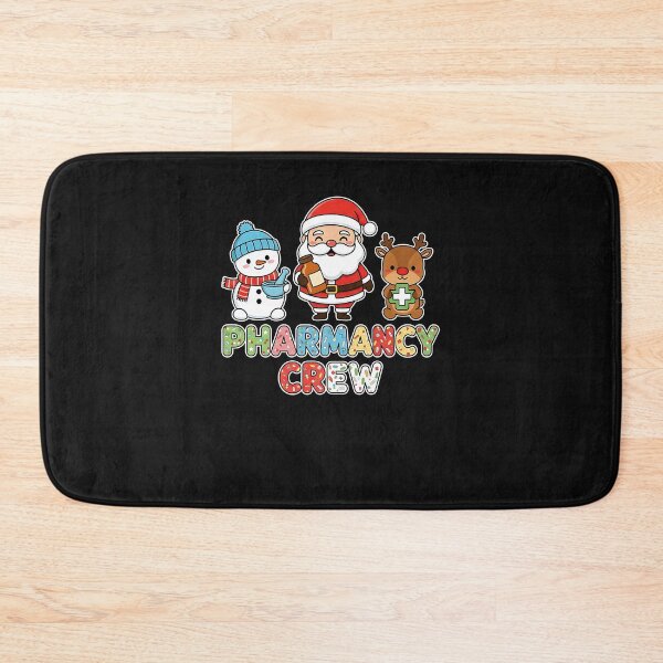 Item preview, Pharmacy Crew Christmas Cute Pills Snowman Santa Reindeer designed and sold by MOHITSALVI.