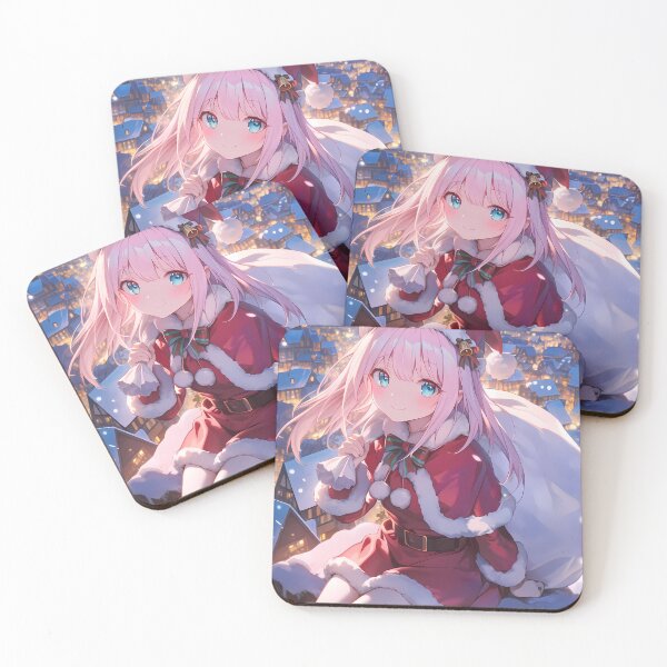 Item preview, Tsumugi Princess Connect Christmas Winter Fantasy Santa Claus Night Anime Girl Town designed and sold by Raslbazola.