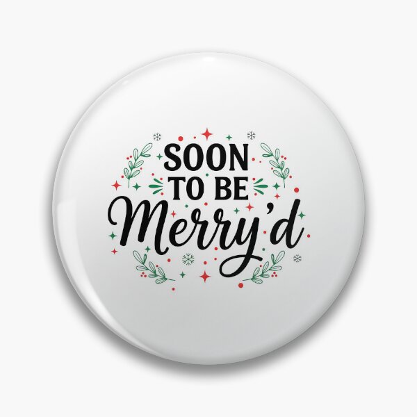 Item preview, Soon To Be Merry'd Christmas, Engaged Couple Christmas, Christmas Couple Matching, Engaged christmas, Christmas Bride  designed and sold by peggycantu.
