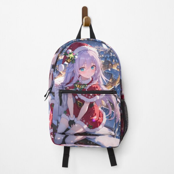 Item preview, Hatsune Christmas Princess Connect Anime Girl Snowy Santa Night Town designed and sold by Raslbazola.