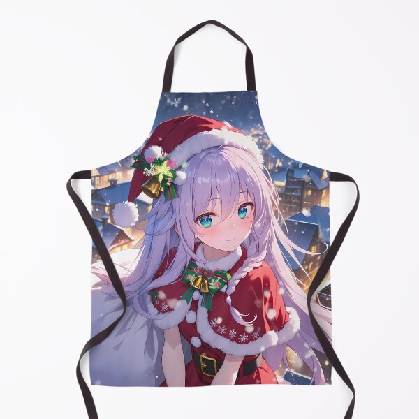 Item preview, Hatsune Christmas Princess Connect Anime Girl Snowy Santa Night Town designed and sold by Raslbazola.