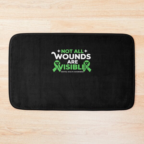Item preview, Mental Health Not All Wounds Visible Mental Health Awareness designed and sold by TAYLOROUSDALE.