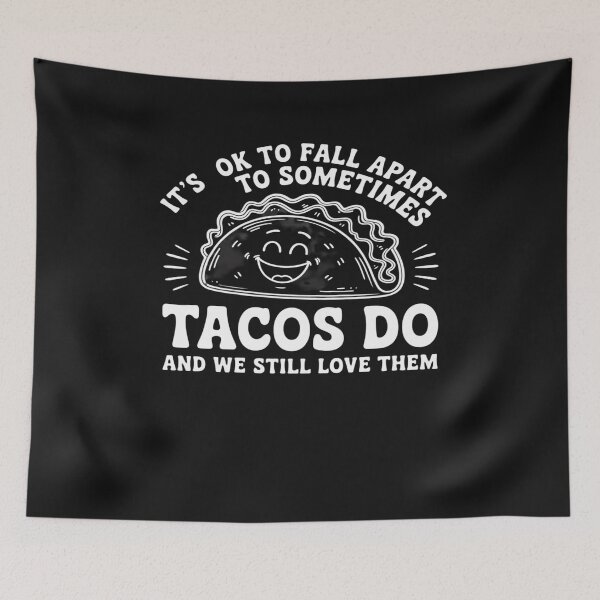 Item preview, Mental Health Ok To Fall Apart Taco Awareness Men Women Kids designed and sold by TAYLOROUSDALE.