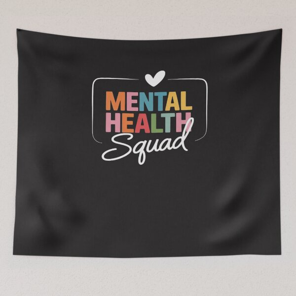 Item preview, Mental Health Squad Brain Illness Mental Health Awareness designed and sold by TAYLOROUSDALE.